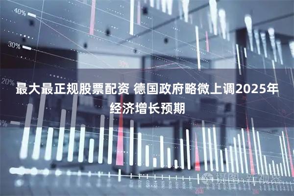 最大最正规股票配资 德国政府略微上调2025年经济增长预期